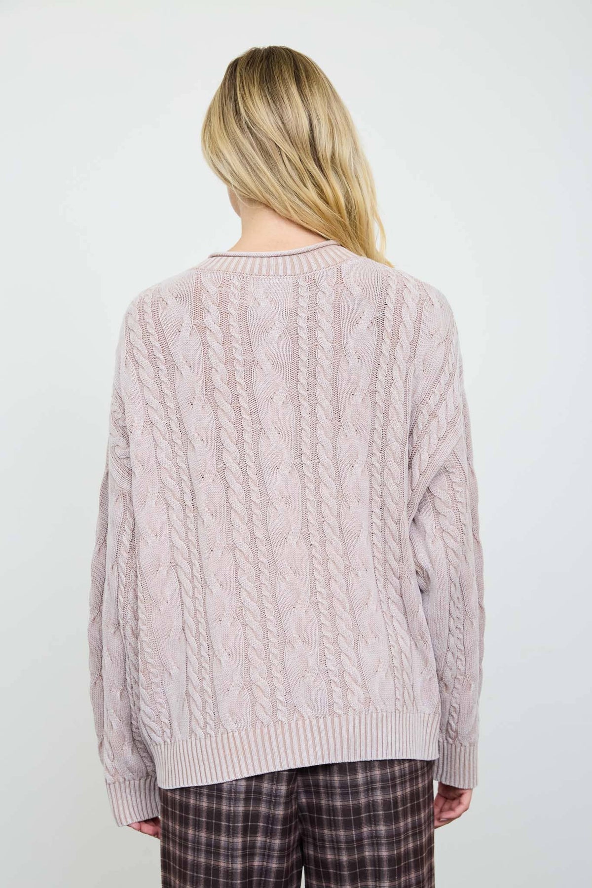 Outspoken Knit Cardigan - Light Taupe