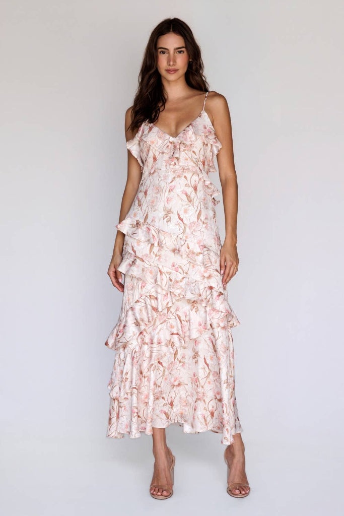 Sheril Maxi Dress- Pink