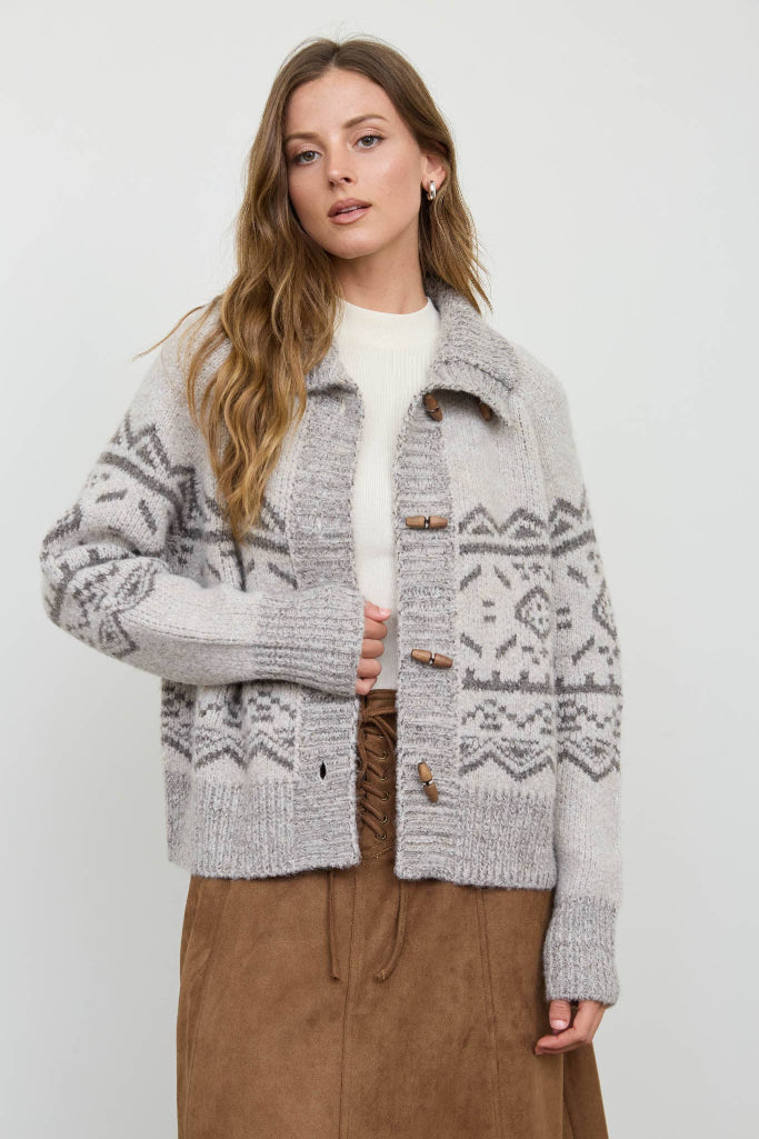 Good Measure Knit Cardigan - Light Taupe