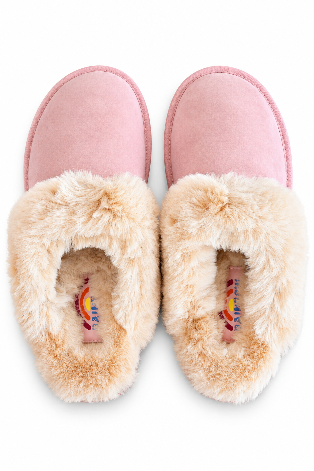 Rainbow Sunset Snug Slippers - Pink, view 2