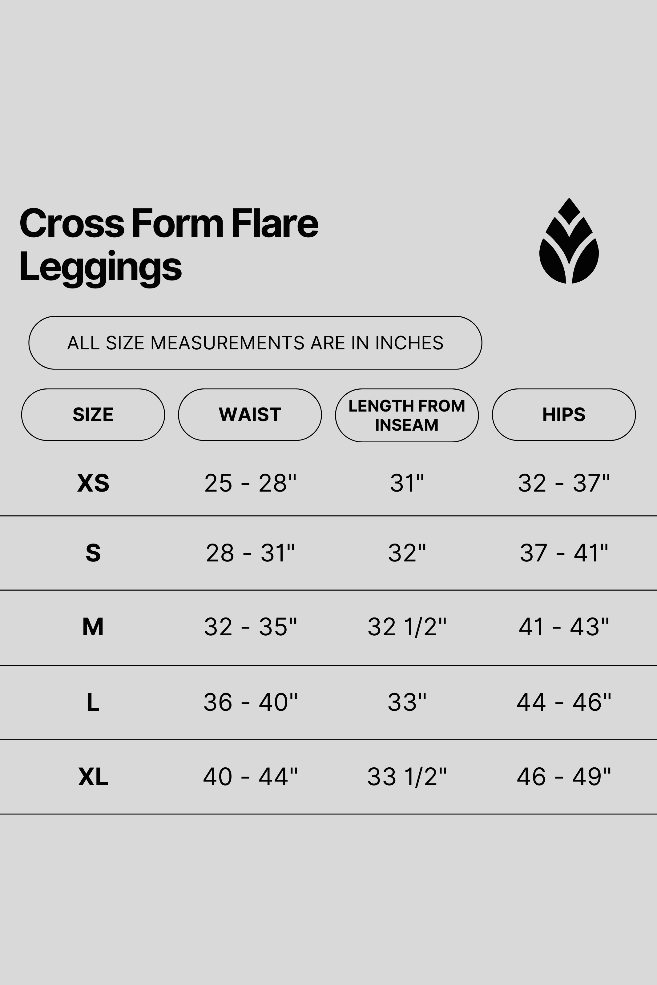 TooLooLah Cross Form Flare Leggings - Black