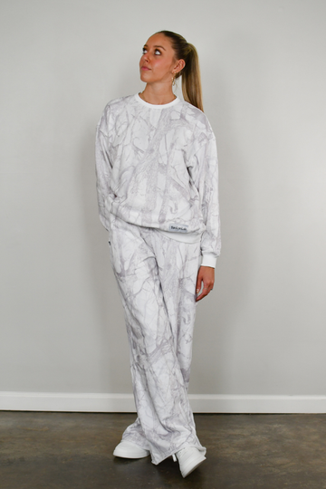 Tooloolah Baseline Straight Leg Jogger - White Camo