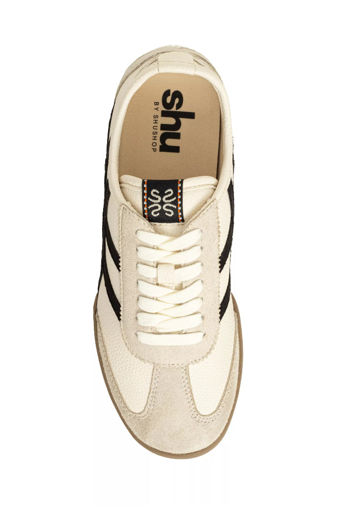 Polly Sneaker - Off White/Black