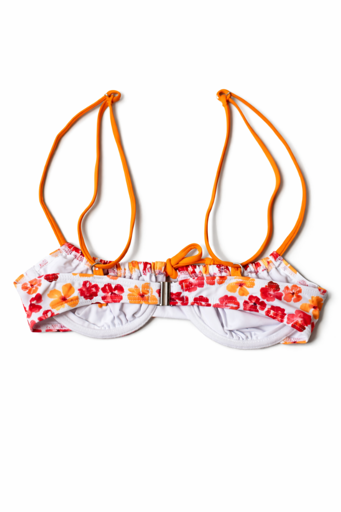 Bright Side Bikini - Red/Orange