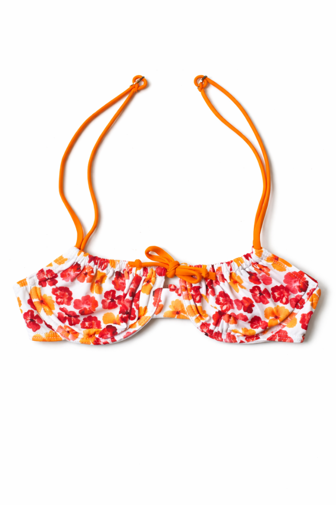 Bright Side Bikini - Red/Orange