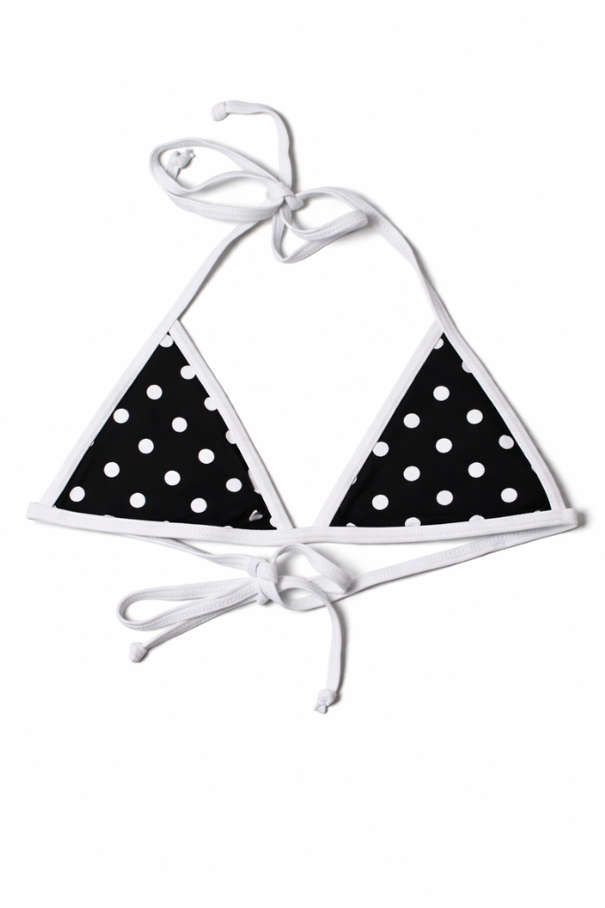 Coastal Kiss Bikini - Black Dots