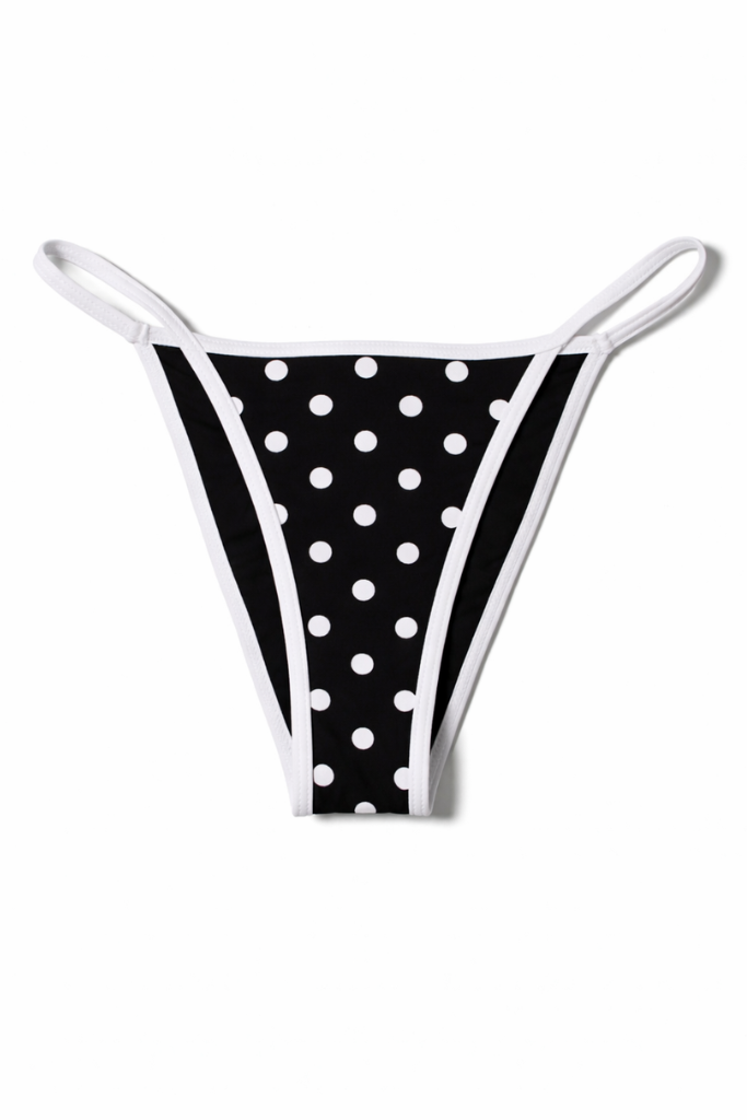 Coastal Kiss Bikini - Black Dots