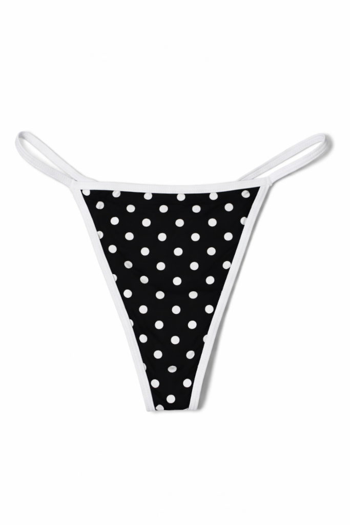 Coastal Kiss Bikini - Black Dots