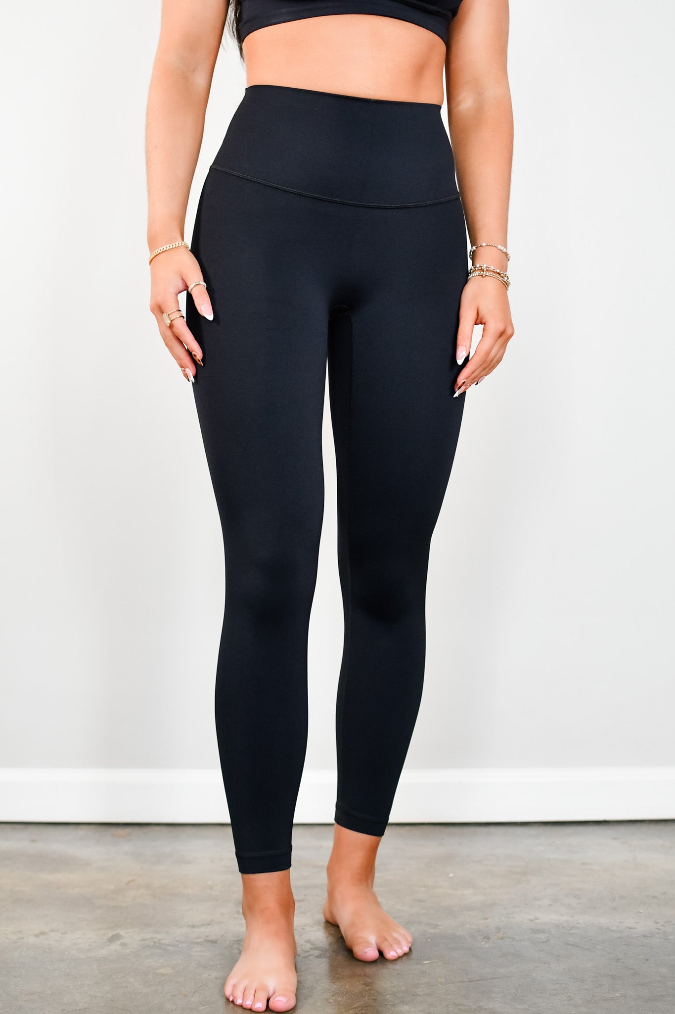 TooLooLah Pure Move Classic Leggings - Black