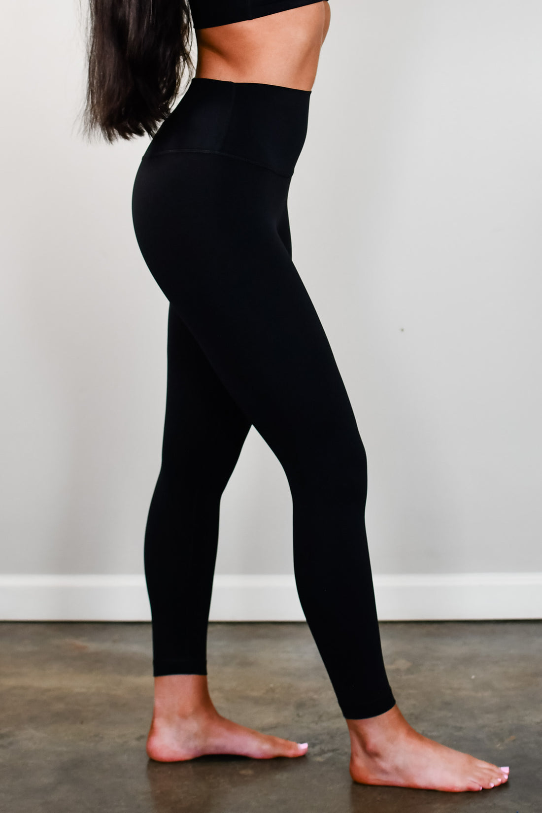 TooLooLah Pure Move Classic Leggings - Black