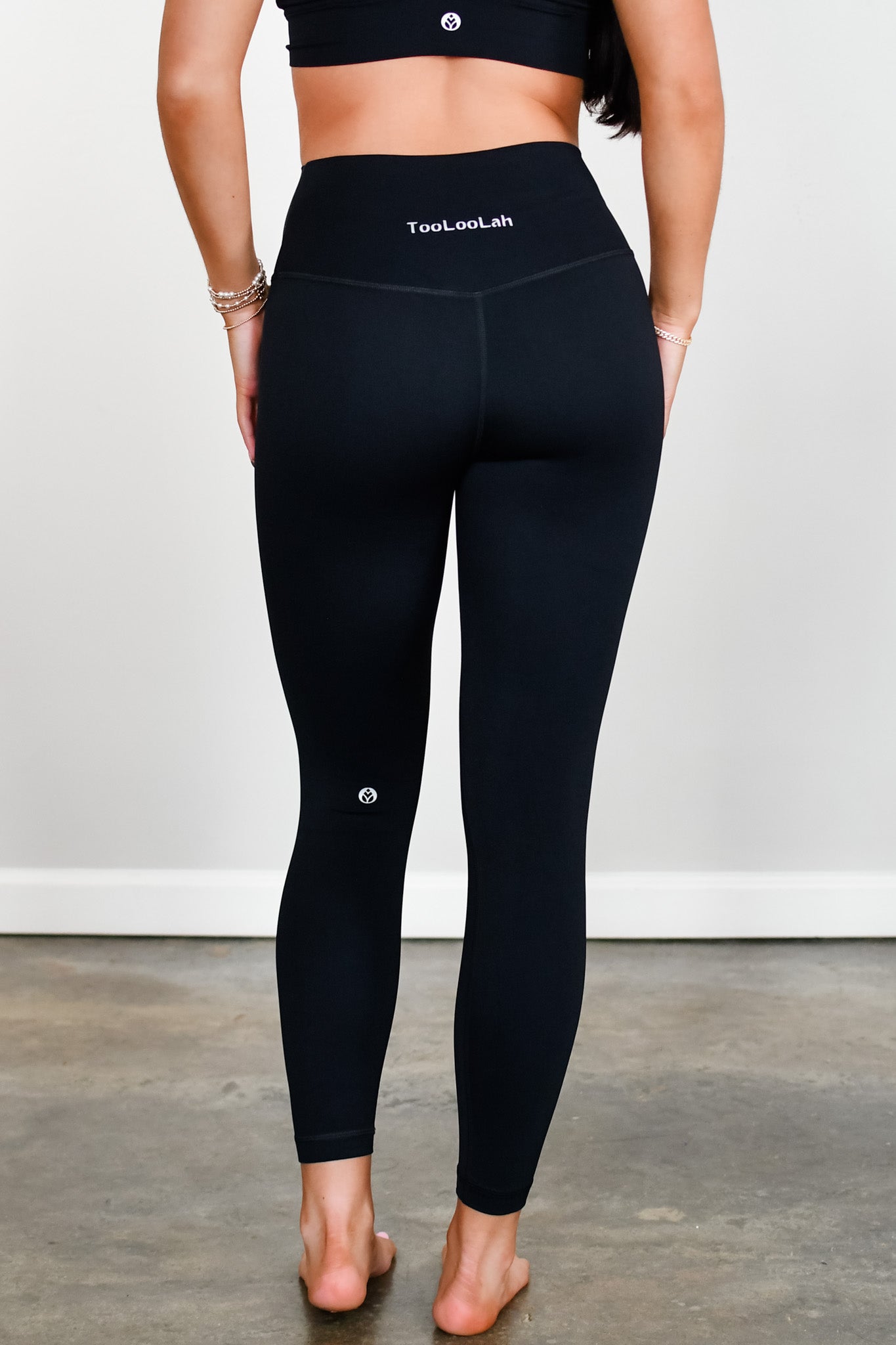 TooLooLah Pure Move Classic Leggings - Black