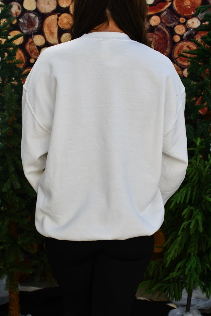 Silver Lake Graphic Sweatshirt - Cream