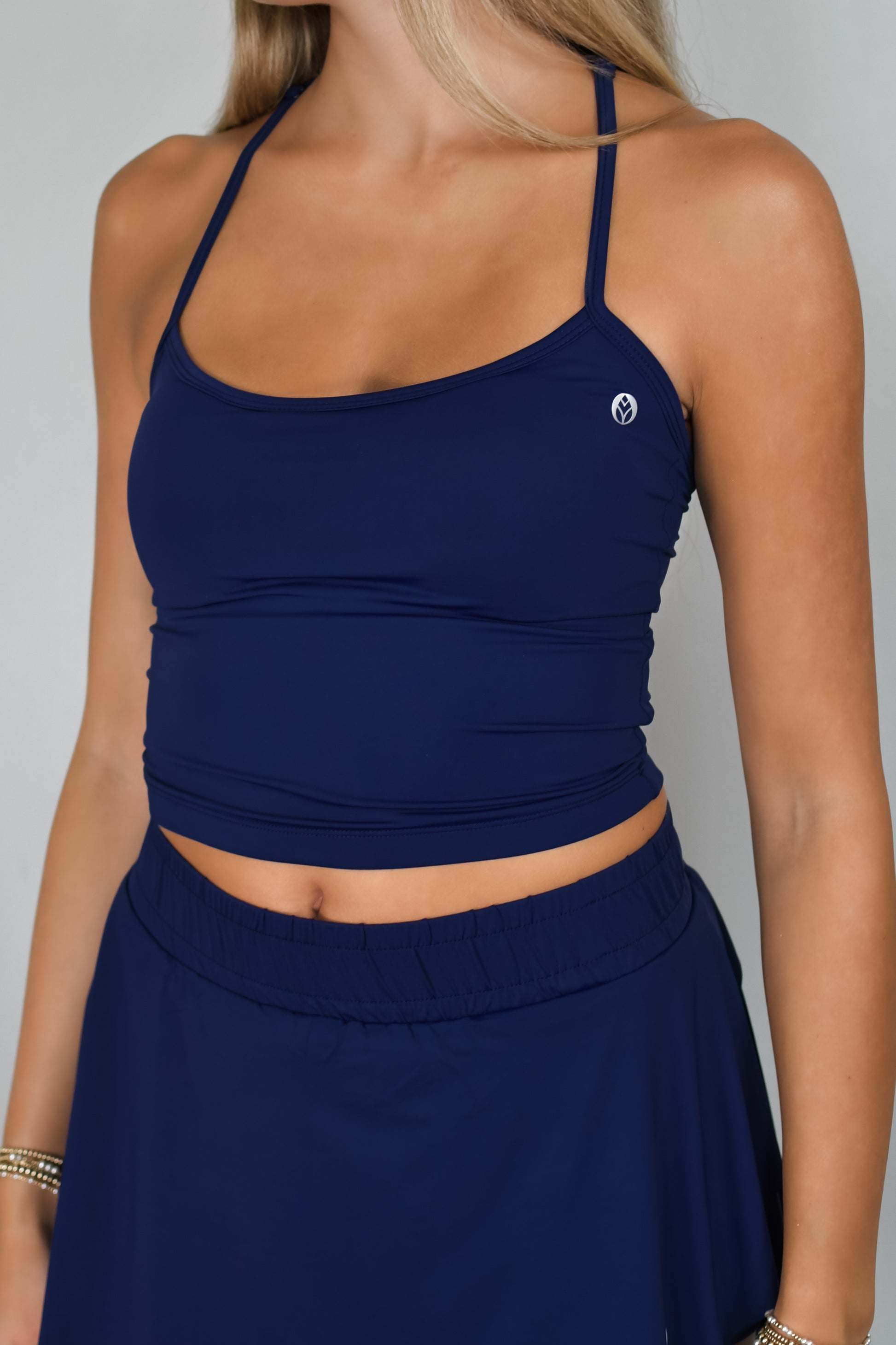 Tooloolah Flow State Tank Top - Navy