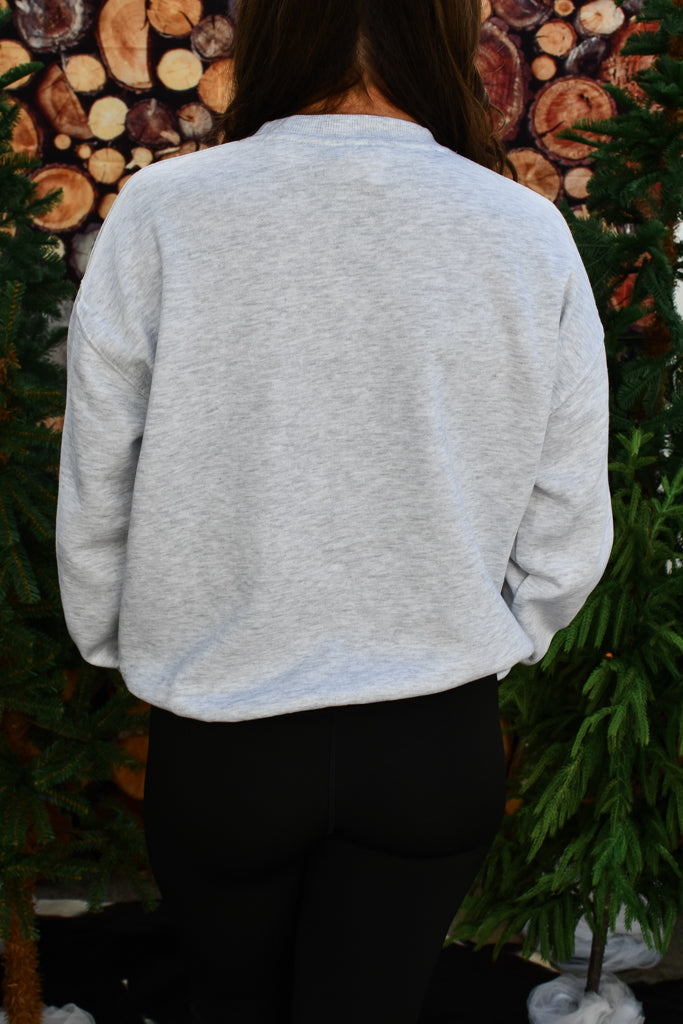 New York Graphic Sweatshirt - Ice Grey