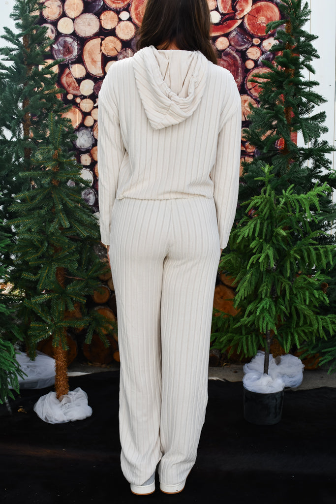 Gwynn Knit Sweater Set - Oatmeal