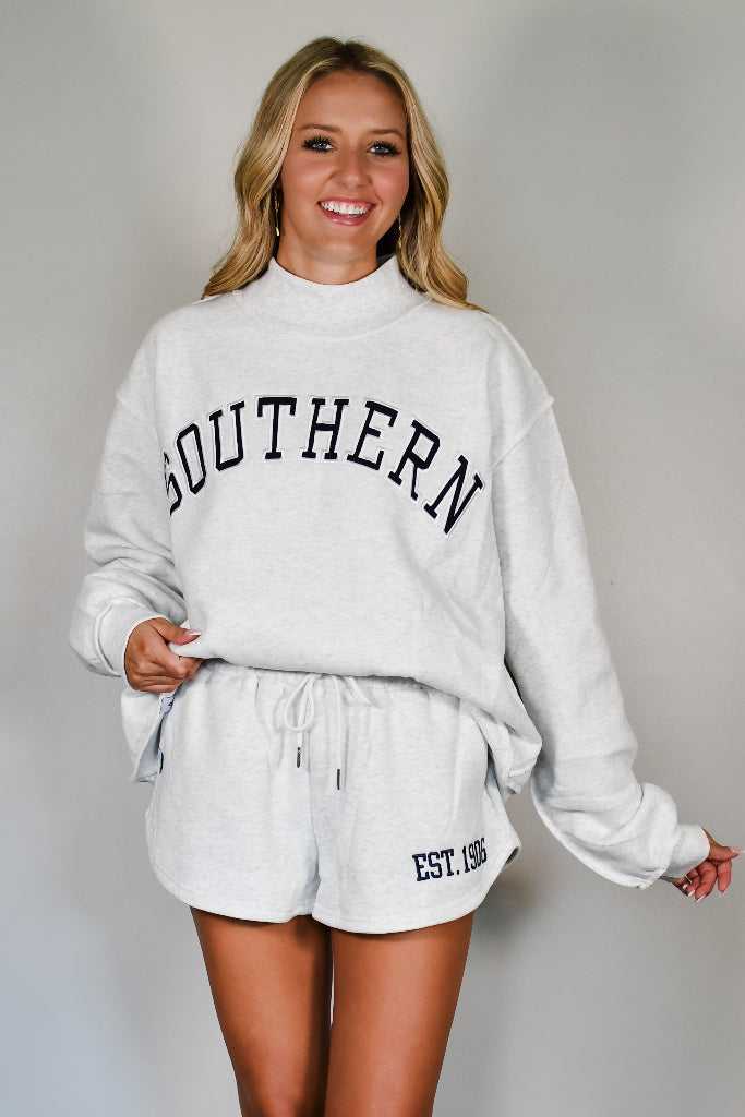 Tooloolah Baseline Southern Shorts - Heather Grey