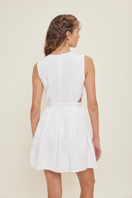 Sunny Isles Mini Dress - Off White