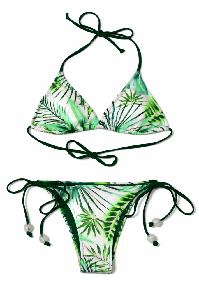 Heat Wave Bikini - Forrest Green