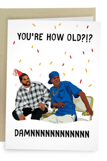 Damnnnn Birthday Card