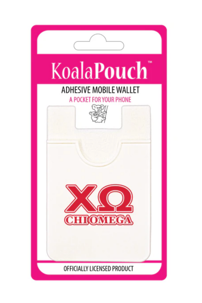 Greek Letter Koala Pouch - Chi Omega
