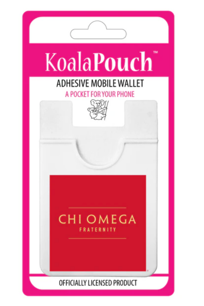 Sorority Logo Koala Pouch - Chi Omega
