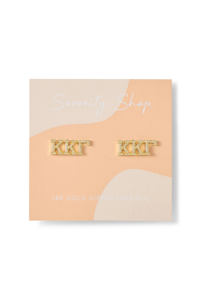 Sorority Stud Earring - KKG