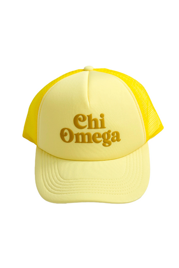 Sorority Trucker Hat - Chi O