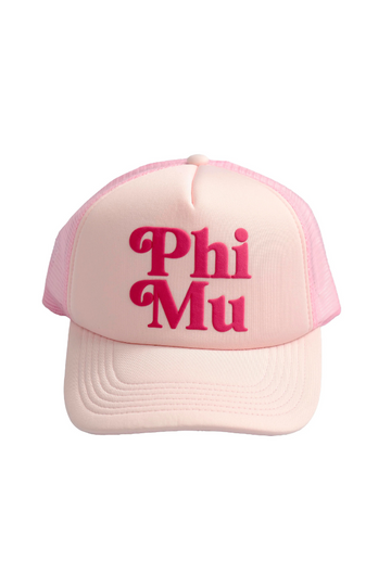 Sorority Trucker Hat - Phi Mu