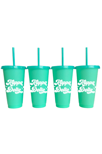 Glitter Changing Cup - Kappa Delta