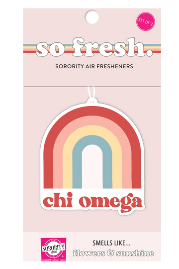 Rainbow Air Freshener - Chi O