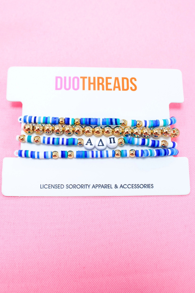 Sorority Miley Bracelet Stack - ADPI