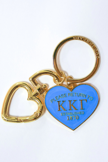 Sorority Please Return Key Ring - KKG