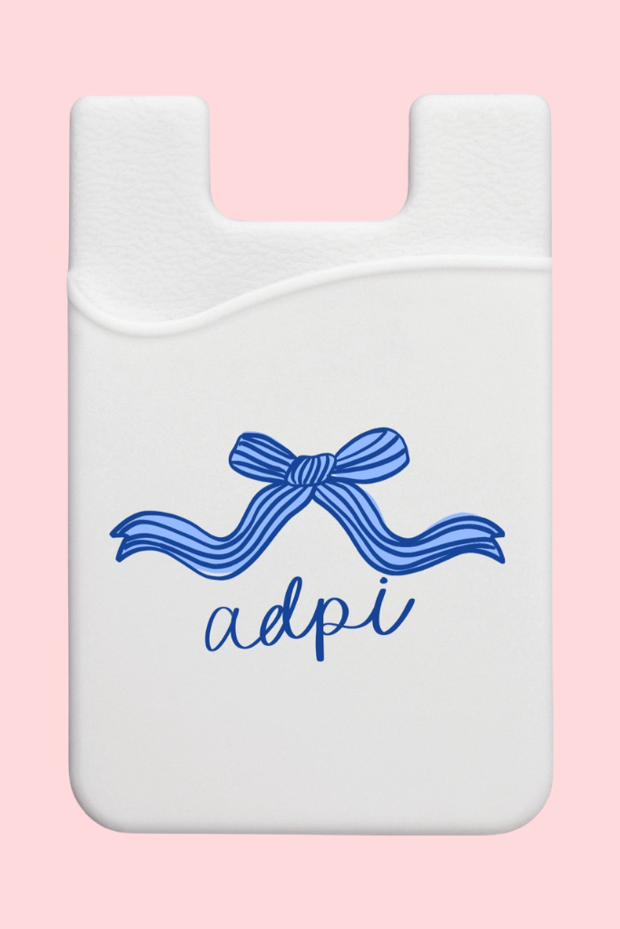 Sorority Bow Phone Wallet - ADPI