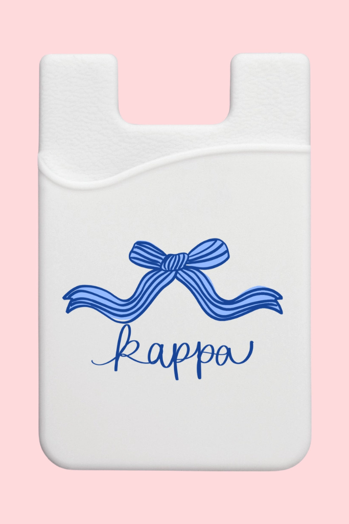 Sorority Bow Phone Wallet - KKG