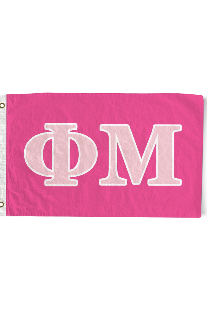 Classic Sorority Flag - Phi Mu