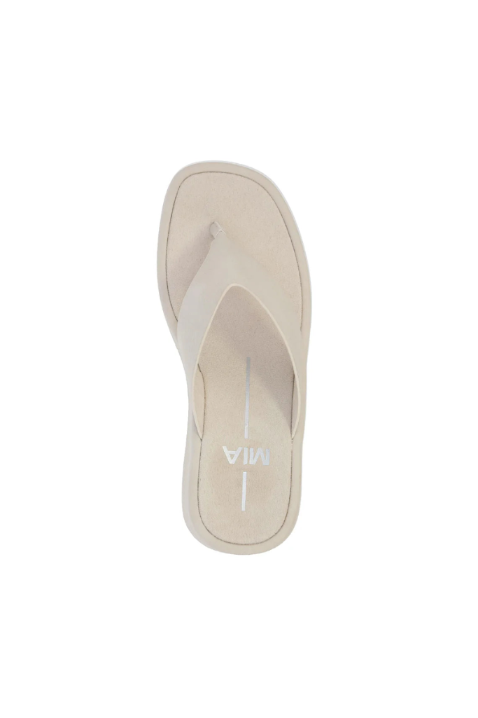 Niccola  Platform Sandal - Ecru