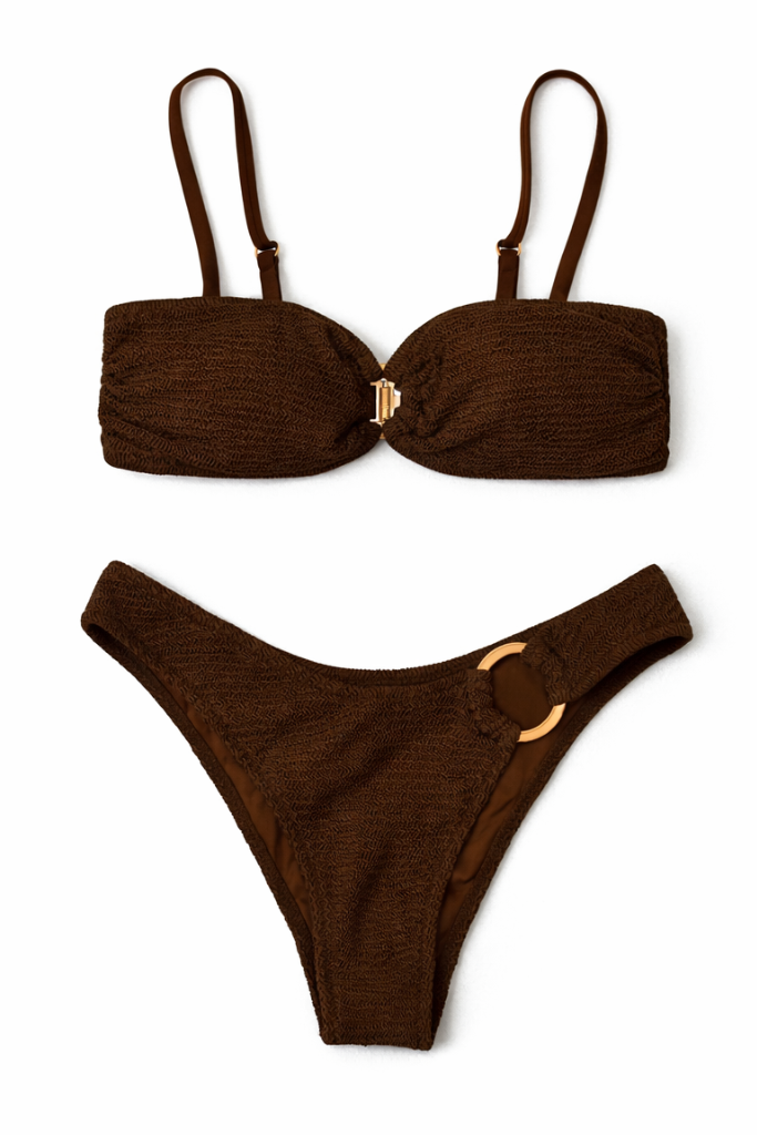 Ophelia Bikini - Coffee