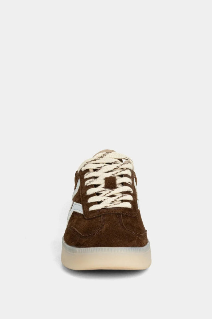 Peaches Sneaker - Brown Suede
