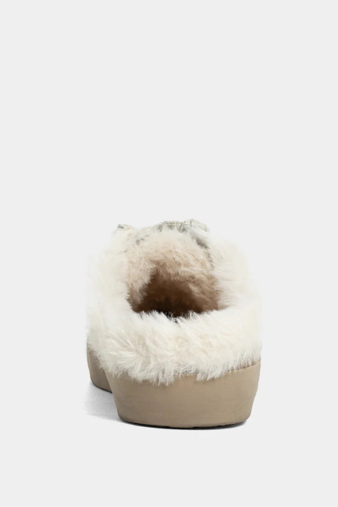 Pinah Sneaker Mule - Taupe Suede