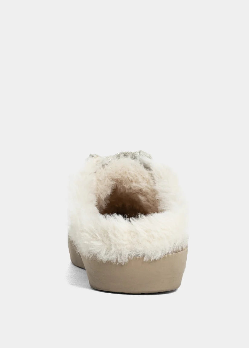 Pinah Sneaker Mule - Taupe Suede