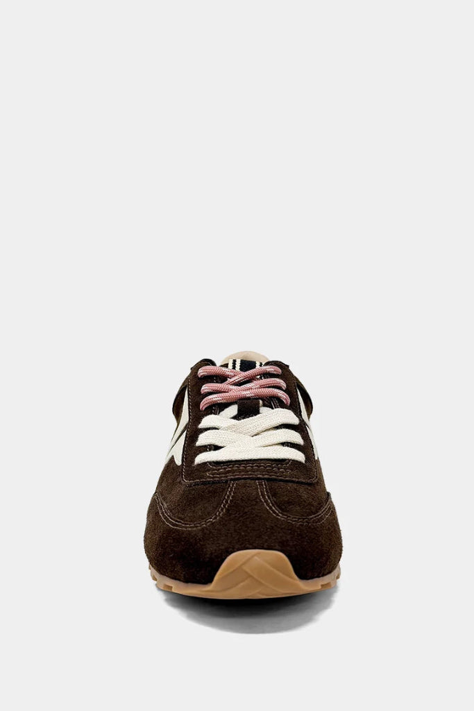 Sarah Sneaker - Brown Suede