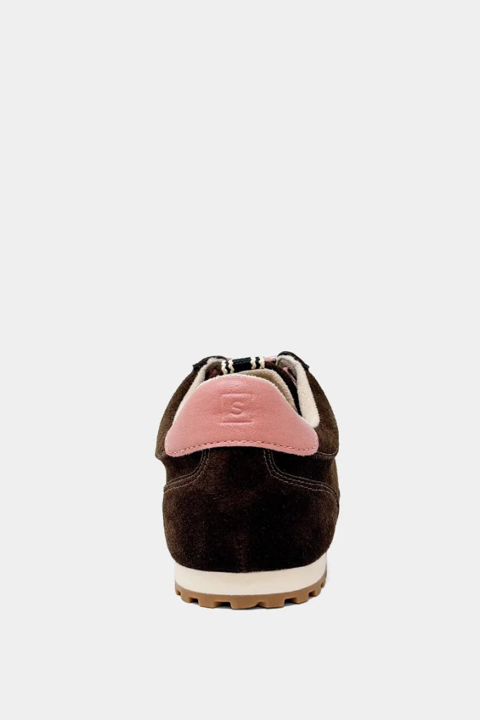 Sarah Sneaker - Brown Suede