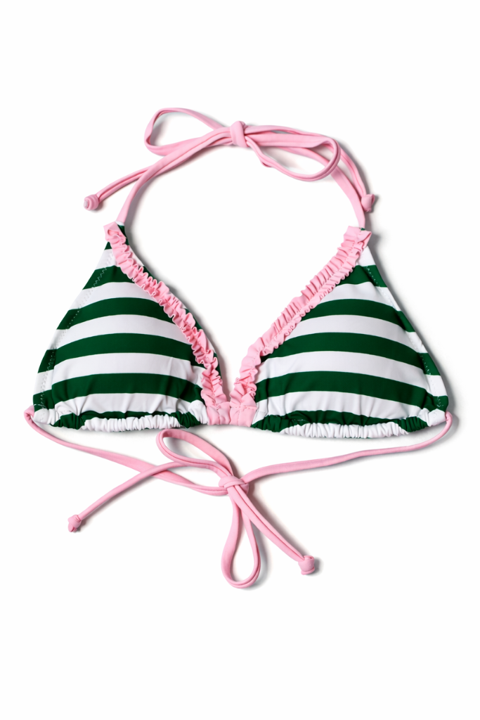 Sharpay Bikini - Green Stripe