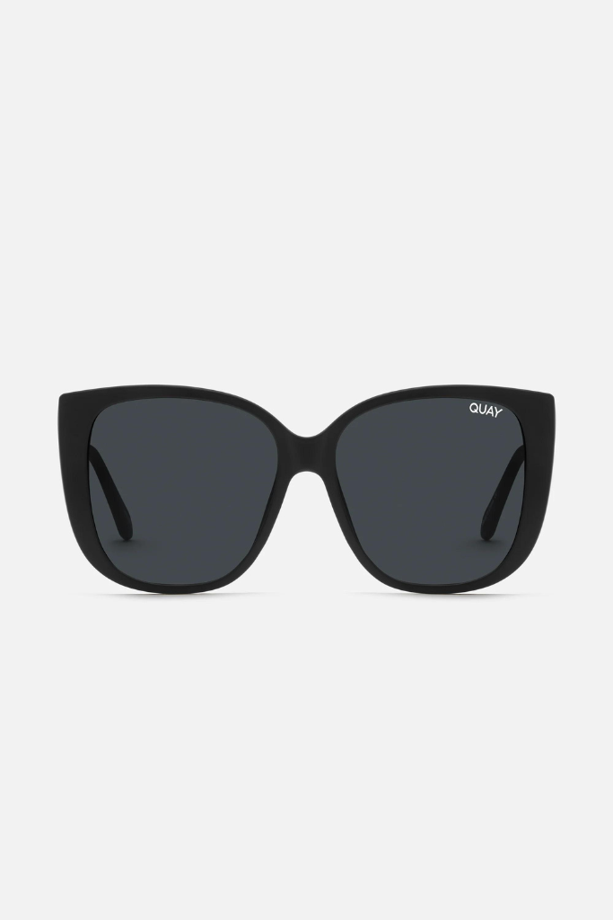 QUAY Ever After Sunglasses- Matte Black