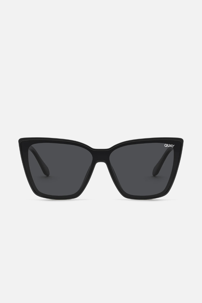 QUAY Confidential Sunglasses- Black