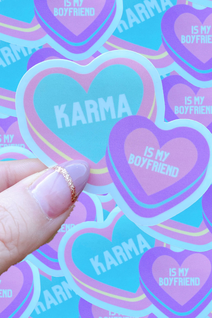 Karma Is My Boyfriend Taylor Swift Sticker