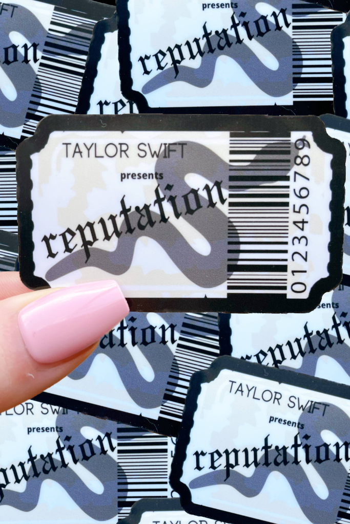 Reputation Ticket Taylor Swift Sticker
