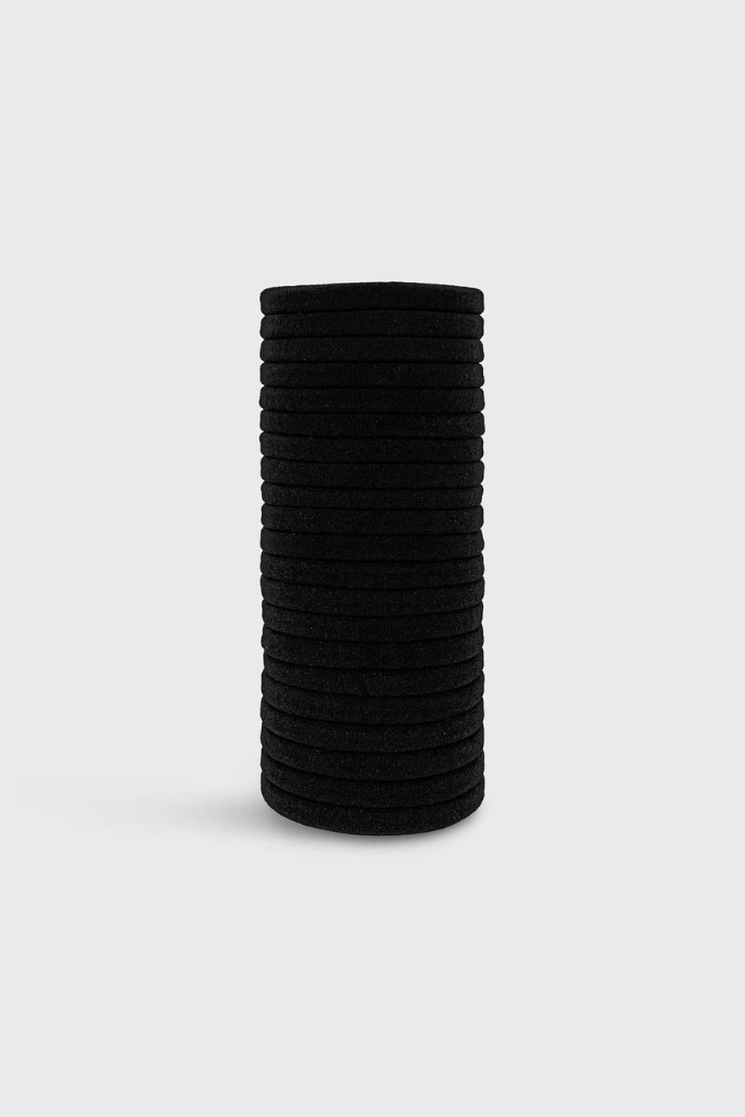 Eco-Friendly Nylon Elastics 20pc set - Black