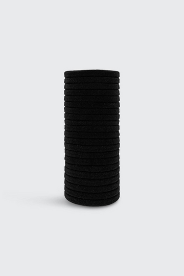 Eco-Friendly Nylon Elastics 20pc set - Black