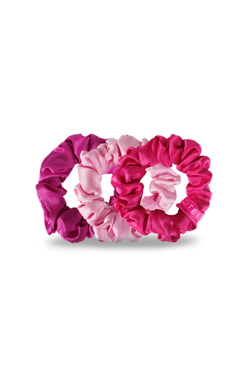 Silk Scrunchie Large- Rose All Day